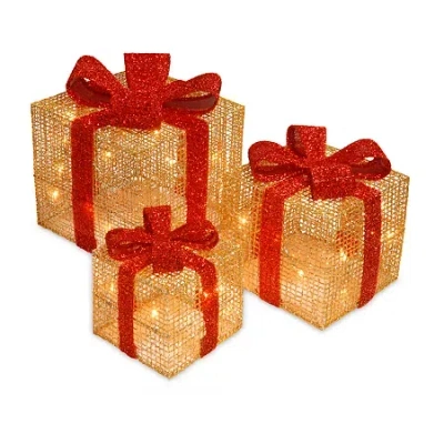 National Tree Co . Nativity Set In Yellow