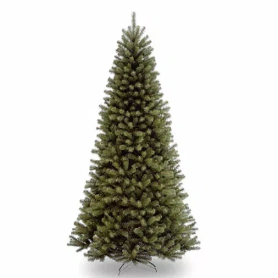 National Tree Co . North Valley Spruce Hinged 9 Foot Spruce Christmas Tree In Green