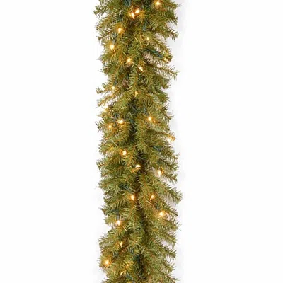 National Tree Co . Norwood Fir Christmas Indoor Outdoor Garland In Green