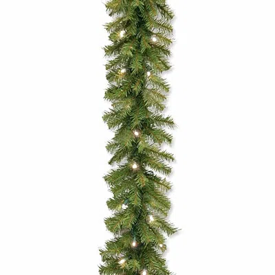 National Tree Co . Norwood Fir Christmas Indoor Outdoor Garland In Green