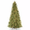 National Tree Co . Tiffany Fir Slim 9 Foot Pre-lit Fir Christmas Tree In Green