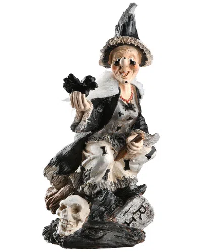 National Tree Company 11 Witch Halloween Table Decor In Black