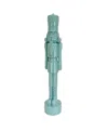 National Tree Company 12" Hgtv Home Collection Nutcracker Christmas Decor In Light Blue