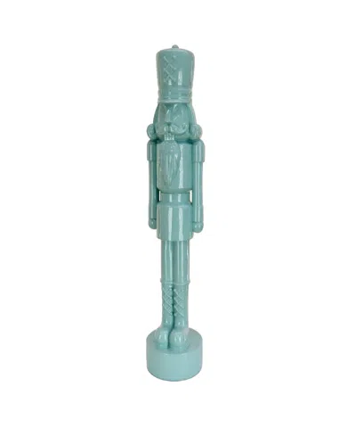 National Tree Company 12" Hgtv Home Collection Nutcracker Christmas Decor In Light Blue