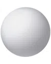 National Tree Company 16in Sealed Orb With Color Changing Led Lights In White