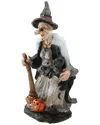 National Tree Company 18 Witch Halloween Table Decor In Black