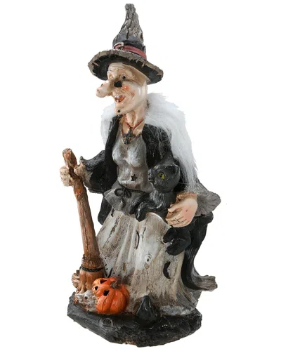 National Tree Company 18 Witch Halloween Table Decor In Black