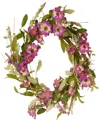 National Tree Company 20 Garden Accents Purple Daisy Wreath In Purple