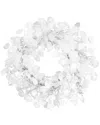 Shop National Tree Company 24in Winter Frost White Wreath
