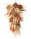 National Tree Company 30 Harvest Raffia Teardrop In Brown