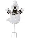 NATIONAL TREE COMPANY NATIONAL TREE COMPANY 32 PRE-LIT GHOST WITH BOO BANNER GARDEN STAKE
