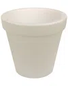 National Tree Company 32in Flower Planter Pot With Color Changing Led Lights In White