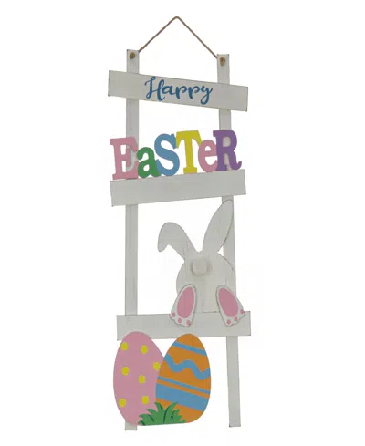 National Tree Company 36" Happy Easter Wall Sign In White