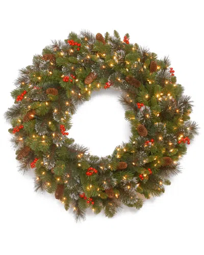 National Tree Company 36in Crestwood Spruce Wreath In Green