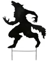National Tree Company 38 Halloween Werewolf Garden Stake In Black