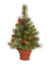 National Tree Company 3ft Crestwood Spruce Half Tree
