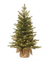 National Tree Company 3ft Feel-real Nordic Spruce Tree In Burlap