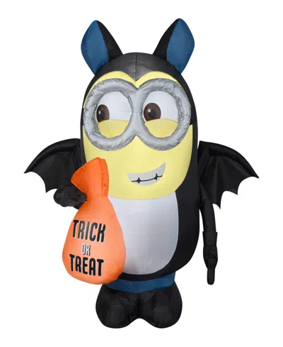 National Tree Company Halloween Airblown Dave In Bat Costume In Black