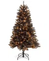 National Tree Company 4.5 North Valley Black Spruce Hinged Tree