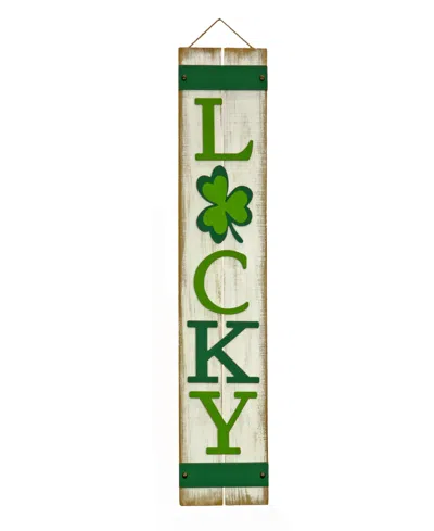 National Tree Company 48" St. Patrick's Day "lucky" Porch Decor In Green
