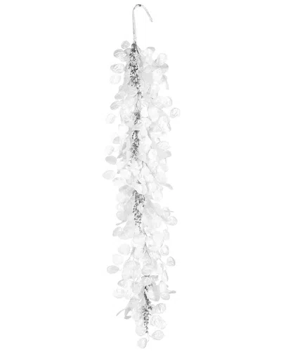 National Tree Company 4ft Winter Frost White Garland