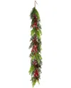 National Tree Company 5ft Christmas Joy Garland In Green