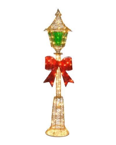 National Tree Company 60in Gold Wire Lamp Post
