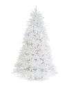 National Tree Company 6.5ft Dunhill White Fir Tree With Clear Lights