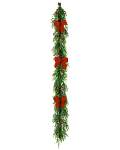 National Tree Company 6ft Feel-real® Christmas Classic Garland In Green