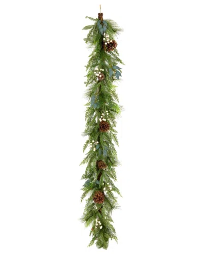 National Tree Company 6ft Inspired By Nature Garland In Green