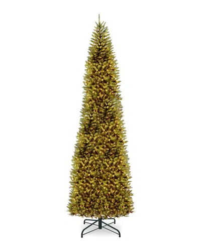 National Tree Company 6ft Kingswood Fir Pencil Tree With Clear Lights In Green
