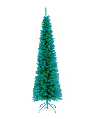 National Tree Company 6ft Tinsel Tree In Blue
