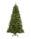 National Tree Company 7.5ft Peyton Spruce Tree With Clear Lights In Green