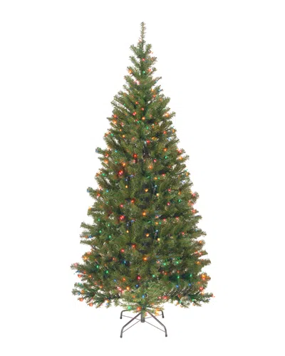 National Tree Company 7.5' Aspen Spruce Hinged Tree