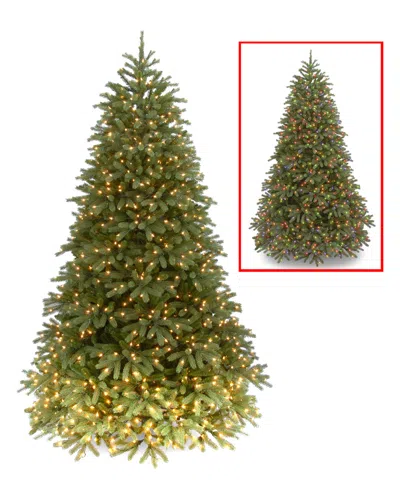 National Tree Company 7.5ft Feel-real Jersey Fraser Fir Medium Hinged Tree In Green