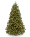 National Tree Company 7.5ft Feel-real Jersey Fraser Fir Medium Tree With 1000 Clear Lights In Multicolor