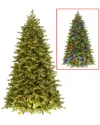National Tree Company 7.5ft Feel Real Princeton Fraser Fir Tree With Lights