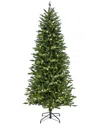 National Tree Company 7.5ft Pre-lit Wallace Pine Tree With Led Lights In Green