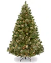 National Tree Company 7.5ft Wispy Willow Grande Medium Hinged Tree With 750 Lights