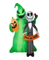 National Tree Company 78in Jack Skellington And Oogie Boogie In Green