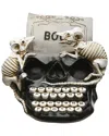 National Tree Company 8 Skull Typewriter With Rats In Black