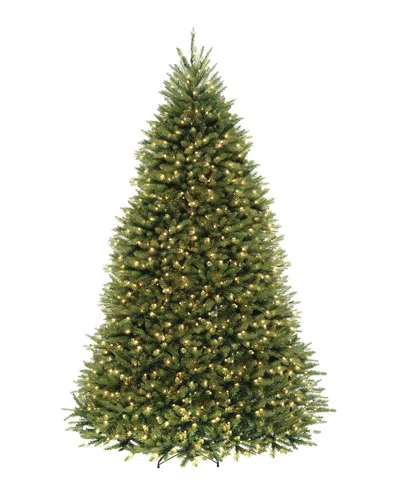 National Tree Company 9ft Dunhill Fir Tree With Clear Lights In Green