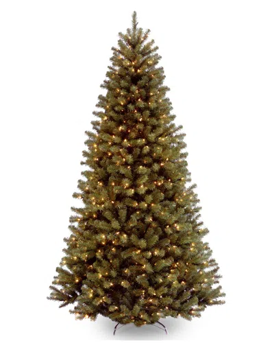 National Tree Company 9ft North Valley Spruce Tree With Clear Lights