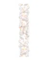 National Tree Company 9ft X 10in Wispy Willow White Garland W/ 50 Clear Lights
