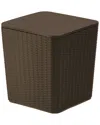 National Tree Company Arendal Collection Wicker Texture All-weather Storage
