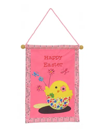 National Tree Company Banner In Pink
