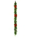 National Tree Company Christmas Classic Garland, 6 Feet. In Green