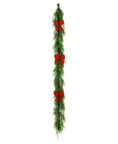National Tree Company Christmas Classic Garland, 6 Feet. In Green