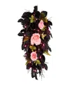 National Tree Company Cute And Creepy Swag, 26 Inches In Black