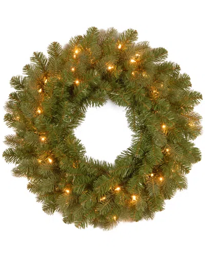 National Tree Company Downswept Douglas Fir Wreath In Green